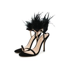 Замшевые босоножки Stuart Weitzman