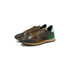 Комбинированные кроссовки Valentino Garavani Rockrunner Valentino