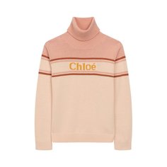 Свитер из хлопка и шерсти Chloé