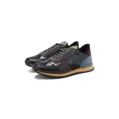 Комбинированные кроссовки Valentino Garavani Rockrunner Valentino