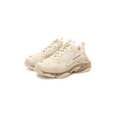 Комбинированные кроссовки Triple S Balenciaga