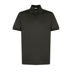 Хлопковое поло с воротником на молнии Brioni