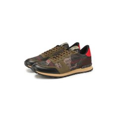 Комбинированные кроссовки Valentino Garavani Rockrunner Valentino