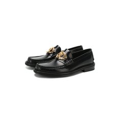 Кожаные лоферы Versace