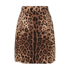 Шерстяная юбка Dolce & Gabbana