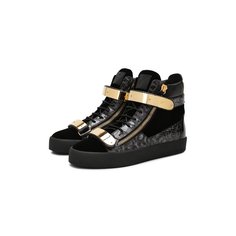 Комбинированные кеды Coby Giuseppe Zanotti Design