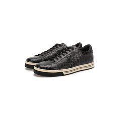 Кеды из кожи крокодила Roma Dolce & Gabbana