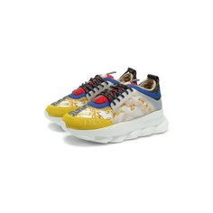 Текстильные кроссовки Chain Reaction Versace