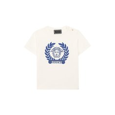 Хлопковая футболка Versace