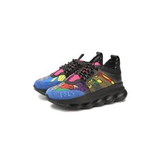 Текстильные кроссовки Chain Reaction Versace