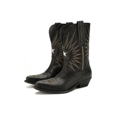 Кожаные сапоги Wish Star Golden Goose Deluxe Brand