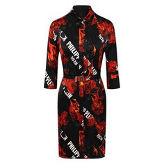 Платье с принтом Philipp Plein