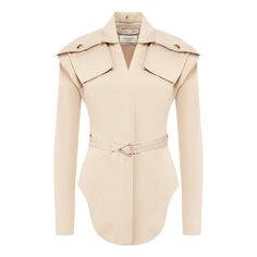 Хлопковая блузка Bottega Veneta