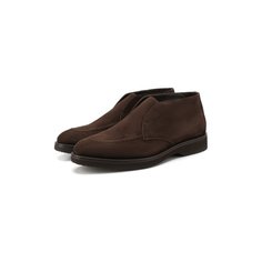 Замшевые ботинки Doucals