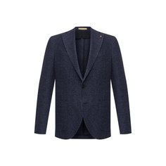 Пиджак из смеси шерсти и хлопка Sartoria Latorre