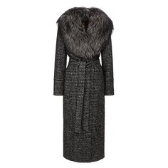 Пальто с меховым воротником Dolce & Gabbana