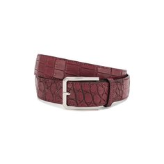 Ремень из кожи крокодила Kiton