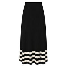 Юбка из вискозы Alexander McQueen