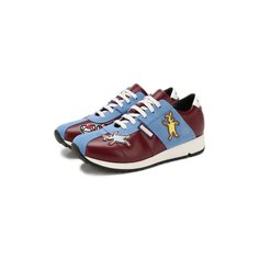 Кожаные кроссовки Marni