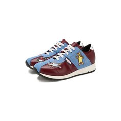 Кожаные кроссовки Marni