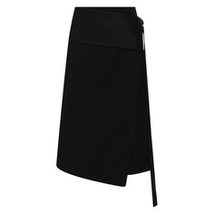 Шерстяная юбка Helmut Lang