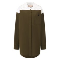 Хлопковая рубашка Marni