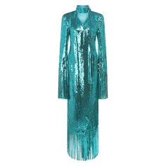 Платье с пайетками Balmain