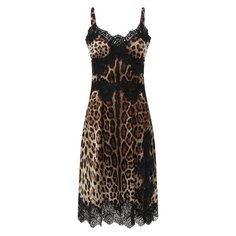 Платье с принтом Dolce & Gabbana