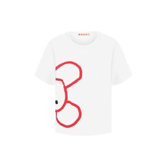 Хлопковая футболка Marni