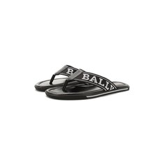 Текстильные шлепанцы Border-T Bally