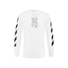Хлопковый лонгслив Off-White
