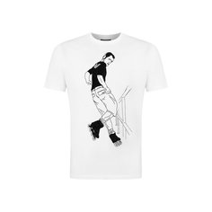 Хлопковая футболка Emporio Armani