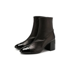 Кожаные ботильоны Casadei