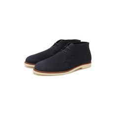 Замшевые ботинки Hogan