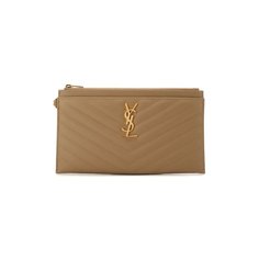 Кожаный футляр для документов Saint Laurent