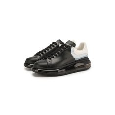 Кожаные кеды Alexander McQueen