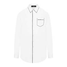 Хлопковая рубашка Dsquared2