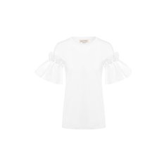 Хлопковая футболка Alexander McQueen