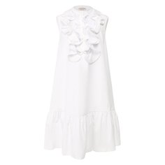 Хлопковое платье Alexander McQueen