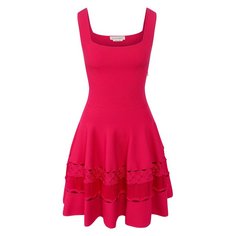 Хлопковое платье Alexander McQueen