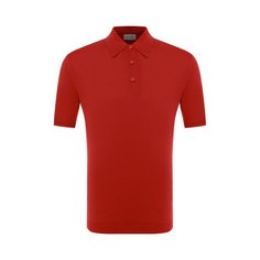 Хлопковое поло John Smedley