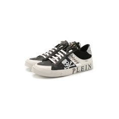 Кожаные кеды Philipp Plein