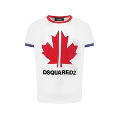 Хлопковая футболка Dsquared2