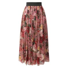 Шелковая юбка Dolce & Gabbana
