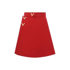 Юбка из смеси шерсти и шелка Valentino