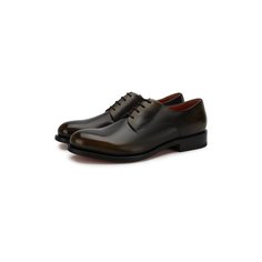 Кожаные дерби Santoni