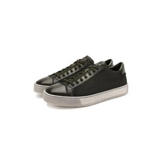 Комбинированные кеды Santoni