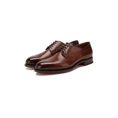Кожаные дерби Santoni