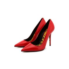 Кожаные туфли Barocco Versace