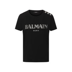 Хлопковая футболка Balmain